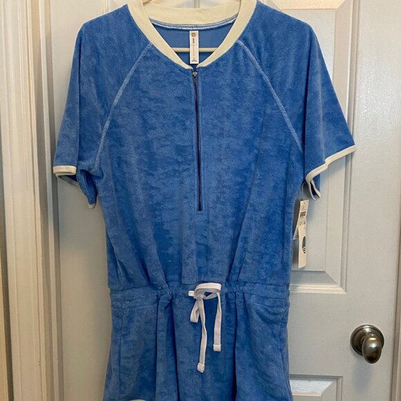 nwt Daily Practice Free Dive Romper from Anthropologie sz S - Picture 1 of 6